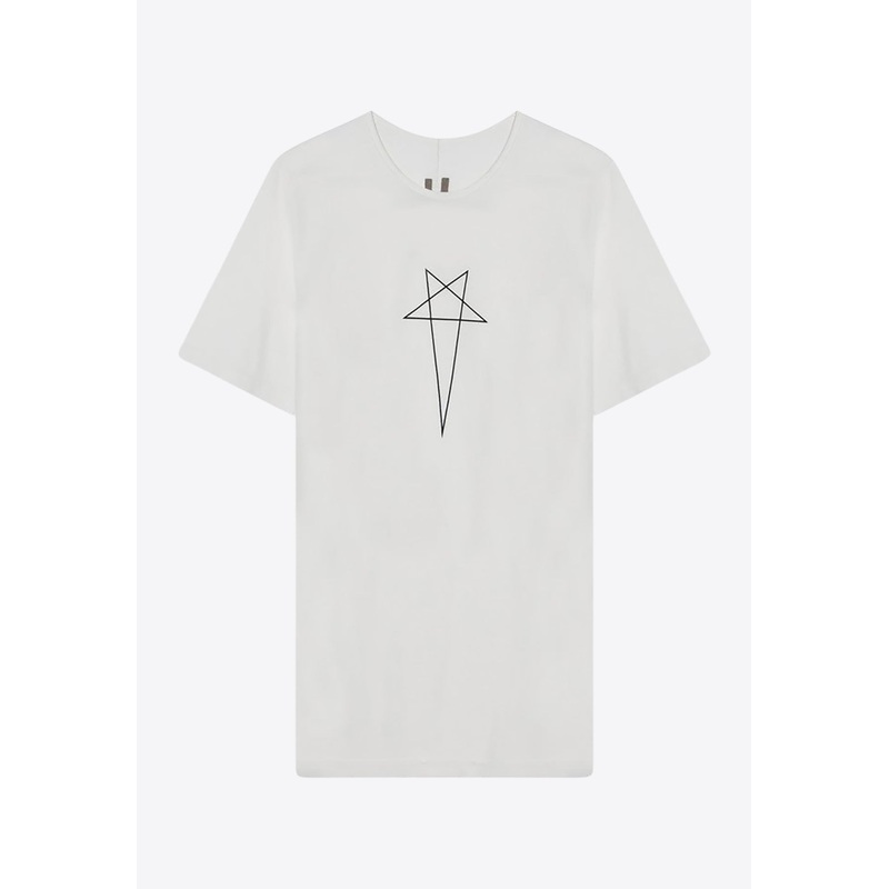 Pentagram Print T-shirt