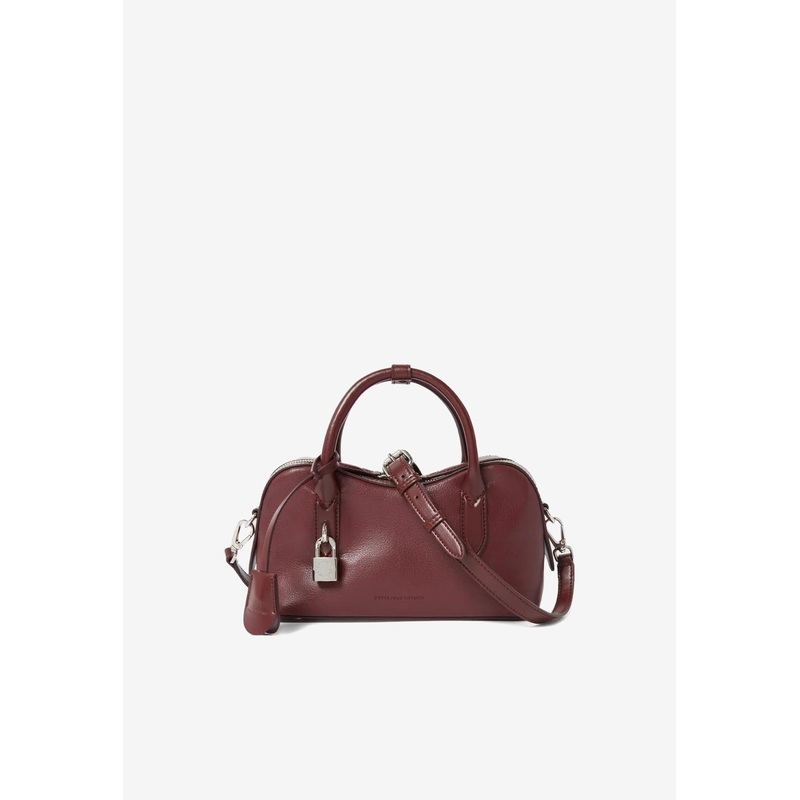 Ryder Faux Leather Top Handle Bag