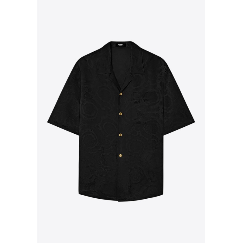 Barocco Jacquard Short-Sleeved T-shirt
