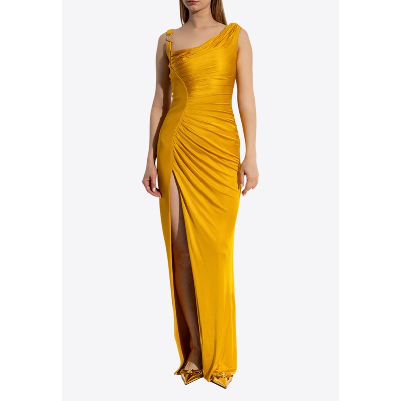 Medusa 95 Asymmetric Draped Gown