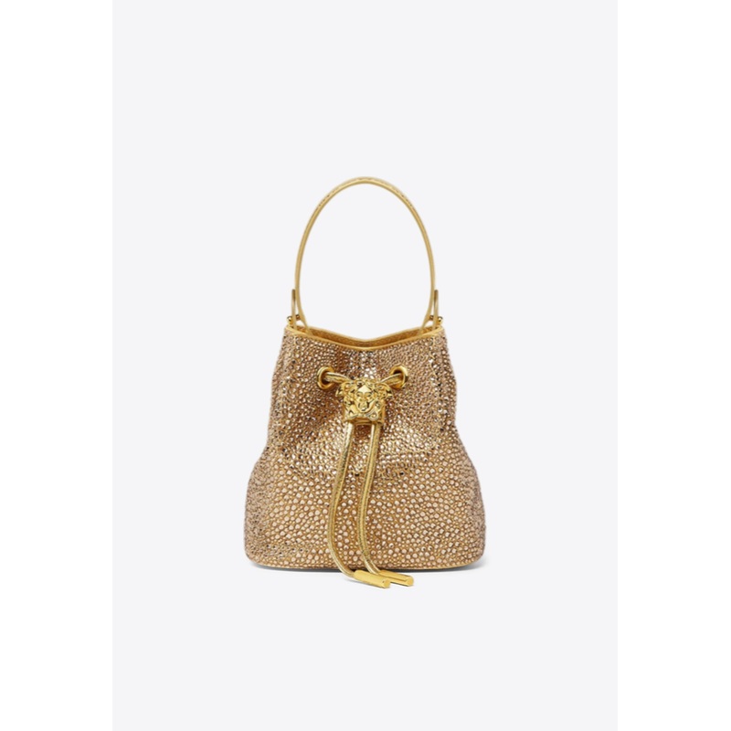 Mini La Medusa Crystal Bucket Bag