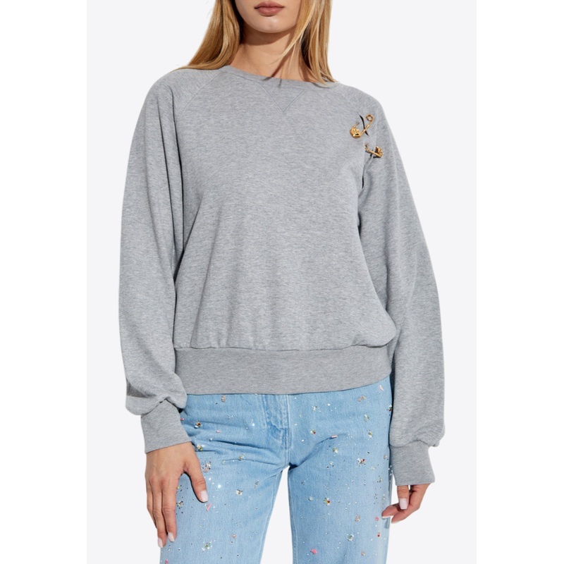Safety Pin Crewneck Sweatshirt