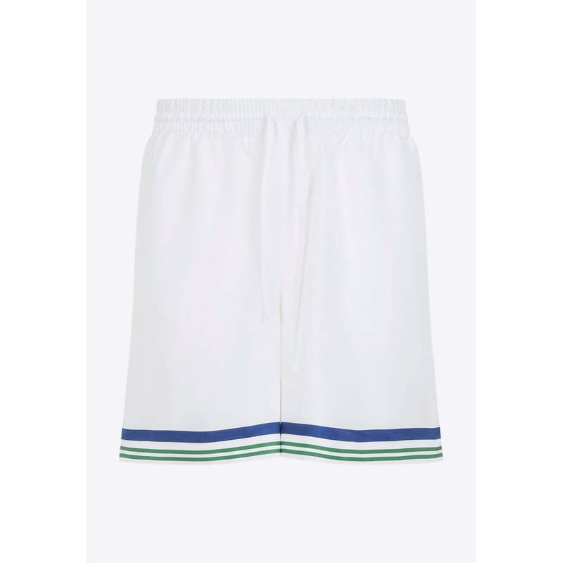 Tennis Mascot Silk Shorts