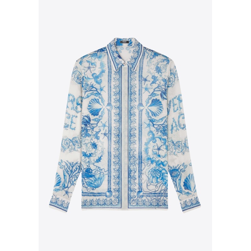 Underwater Barocco Print Shirt