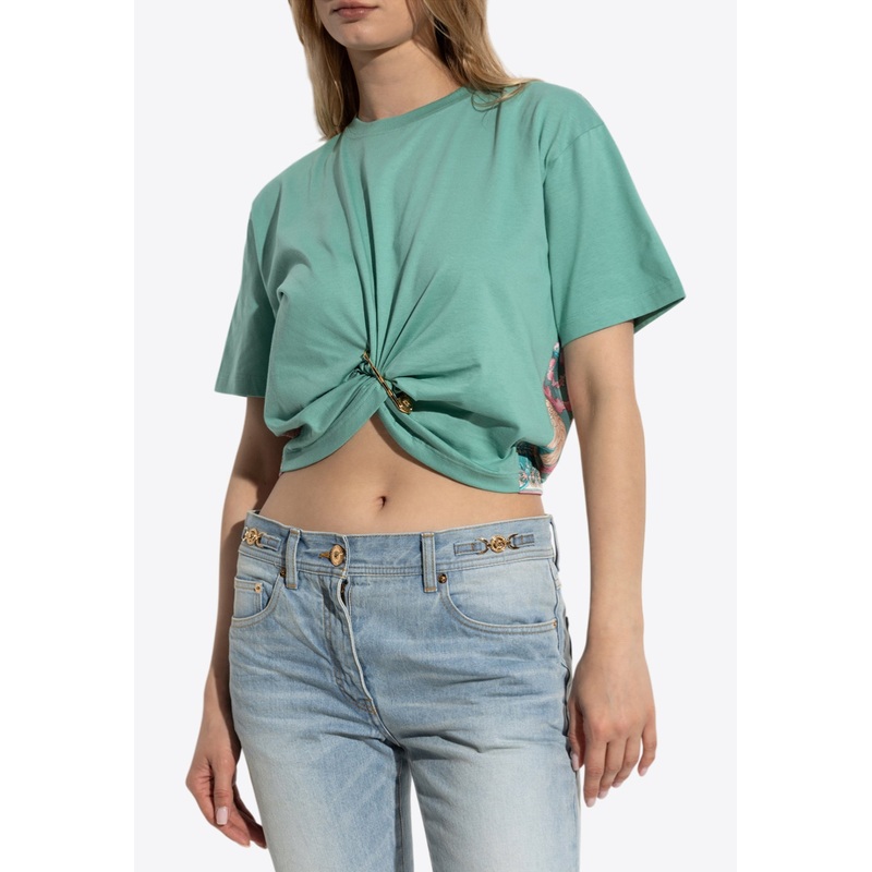 Underwater Barocco Safety Pin T-shirt