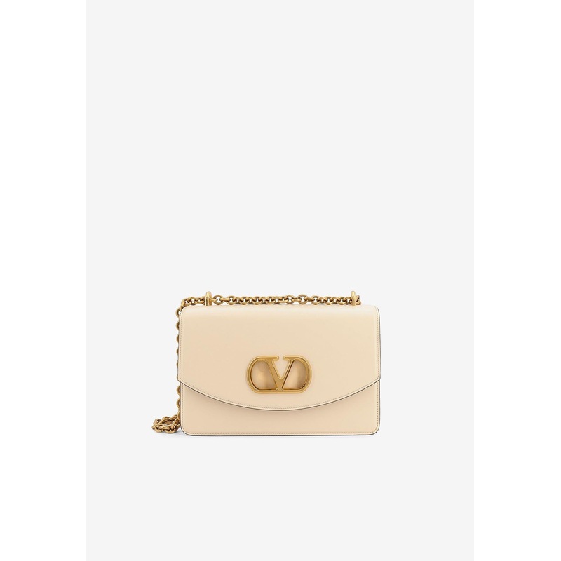 Vain VLogo Leather Shoulder Bag