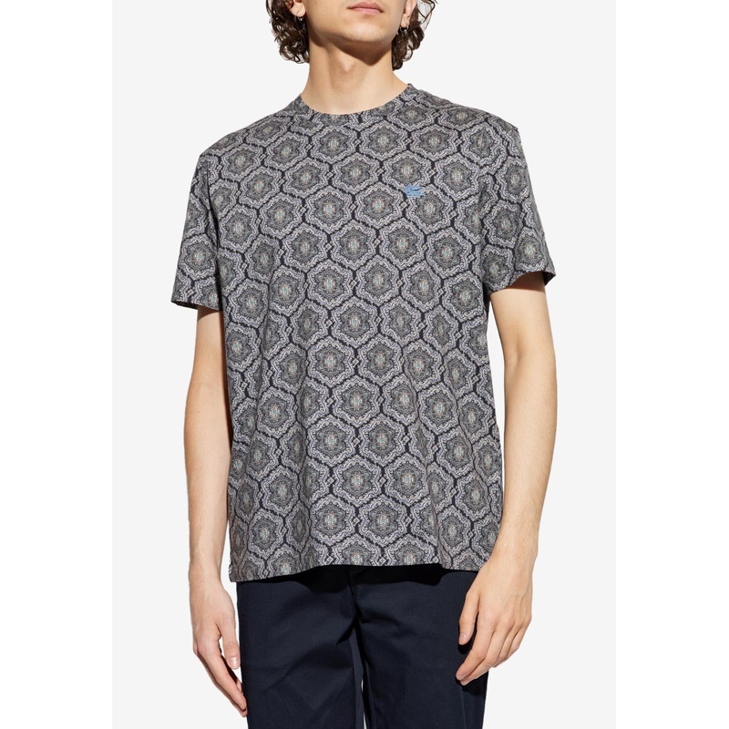 Abstract Print T-shirt