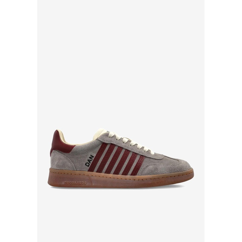Boxer Lace-Up Suede Sneakers