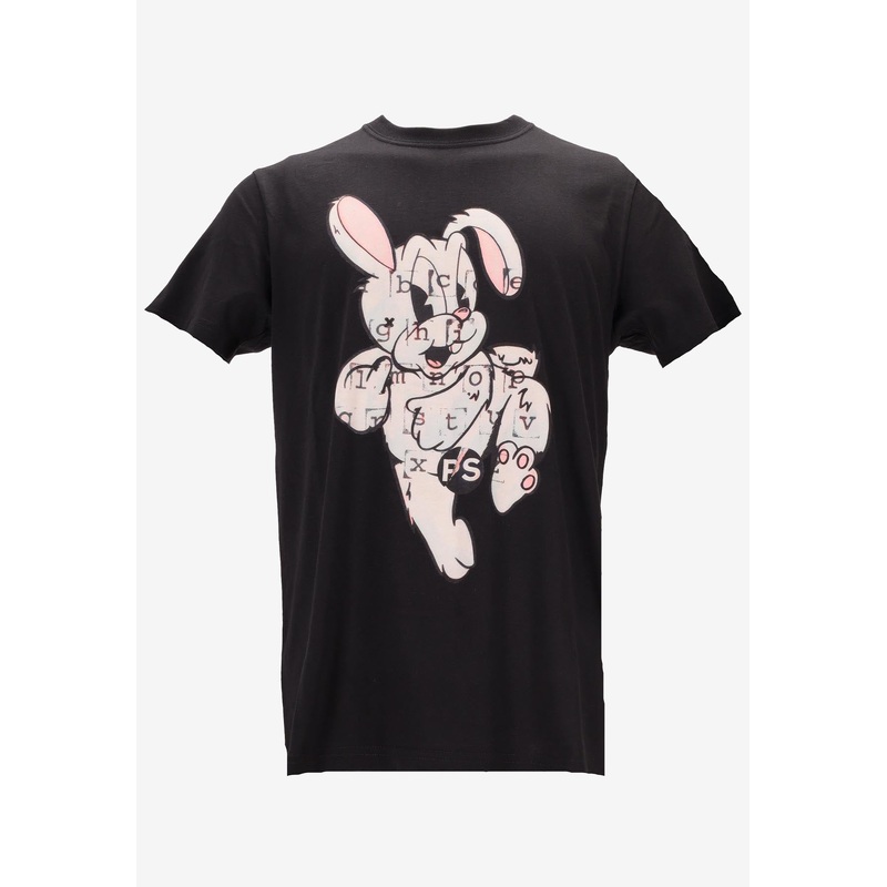 Bunny Print Slim T-shirt