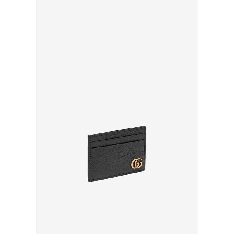 GG Leather Cardholder with Money Clip