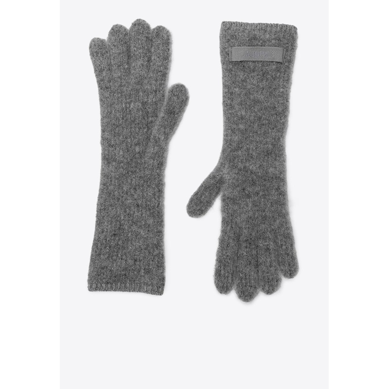 Gros Grain Alpaca Gloves
