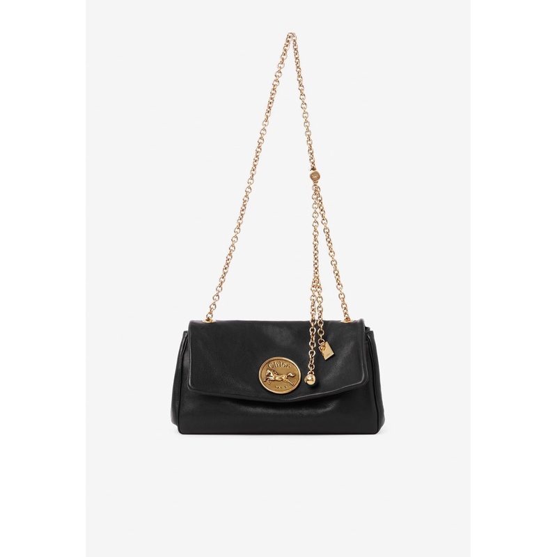 Heritage Grained Leather Shoulder Bag