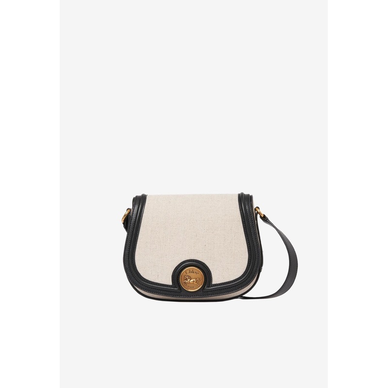 Horse Medal Canvas Saddle Bag