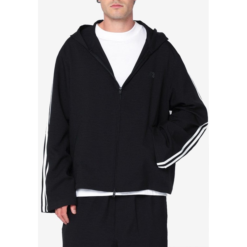 Signature Stripes Zip-Up Jacket