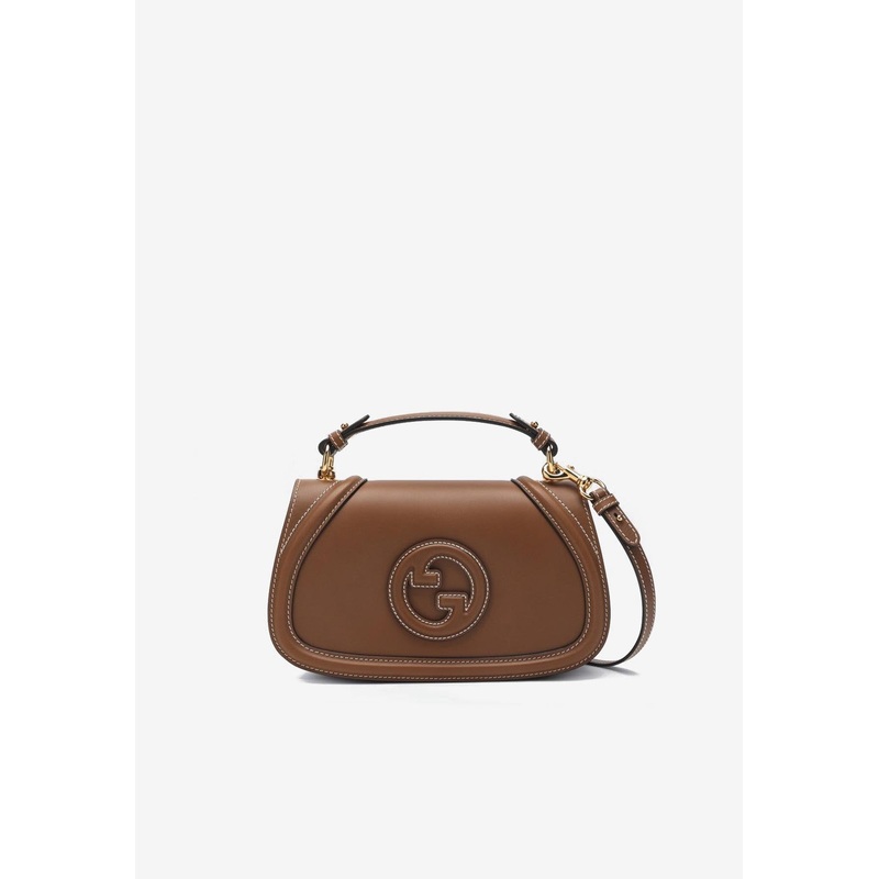 Small Blondie Leather Crossbody Bag