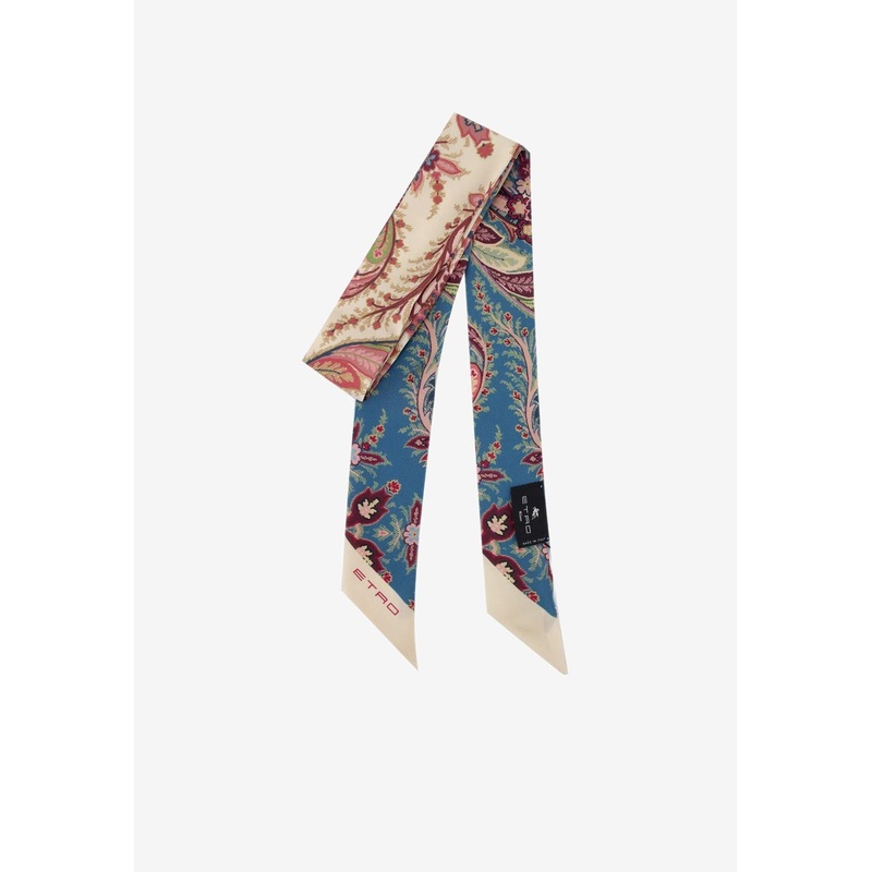 All-Over Print Silk Scarf