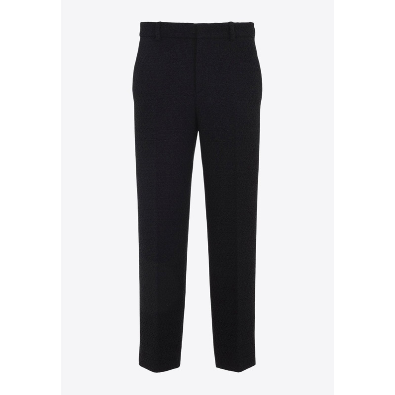 Boucle Pants in Wool Blend