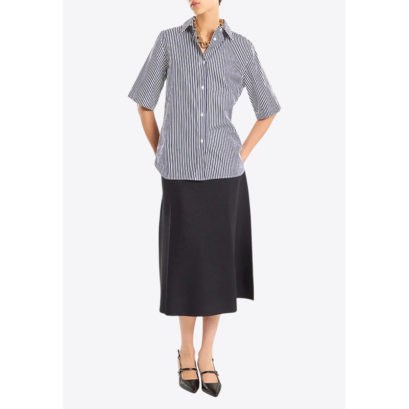 Cerbiatto Striped Shirt