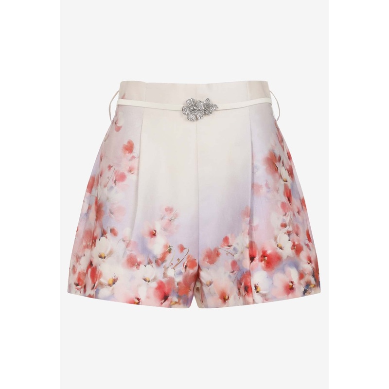 Crush Flora Print Shorts