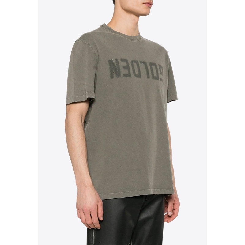 Distressed Logo T-shirt