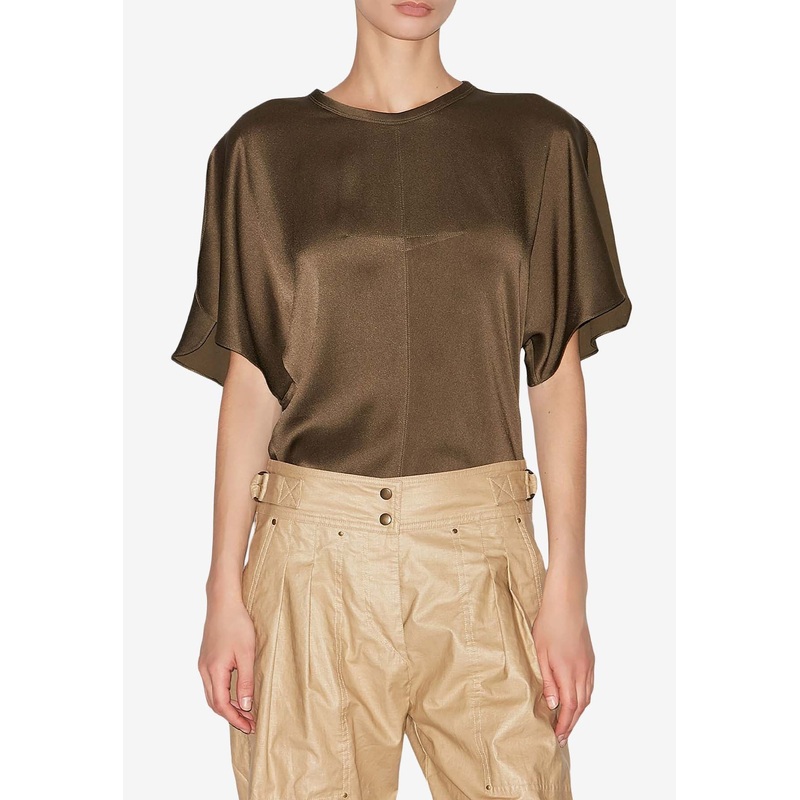 Karlita Satin Blouse