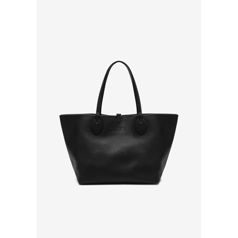 Large Totissima Reversible Grained Leather Tote Bag