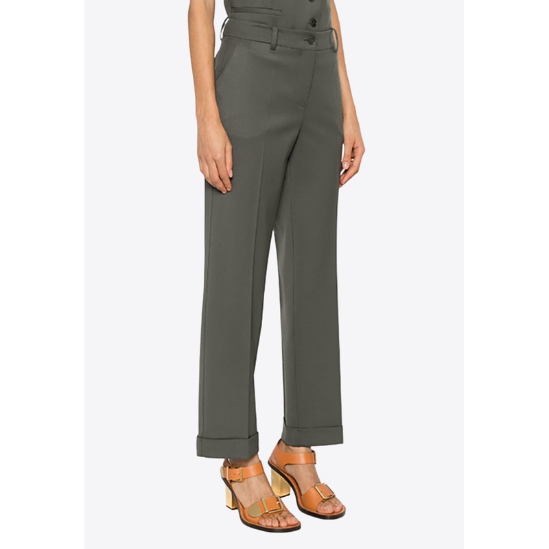 Liliuxy Tailored Straight Pants