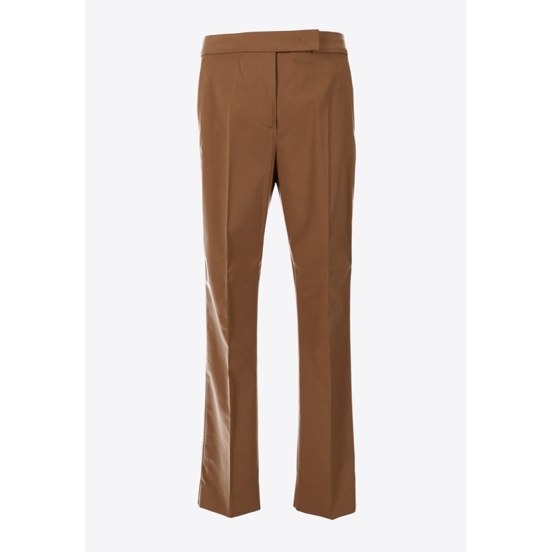 Okra Satin Tailored Pants