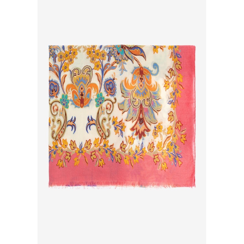 Paisley Print Rectangular Scarf