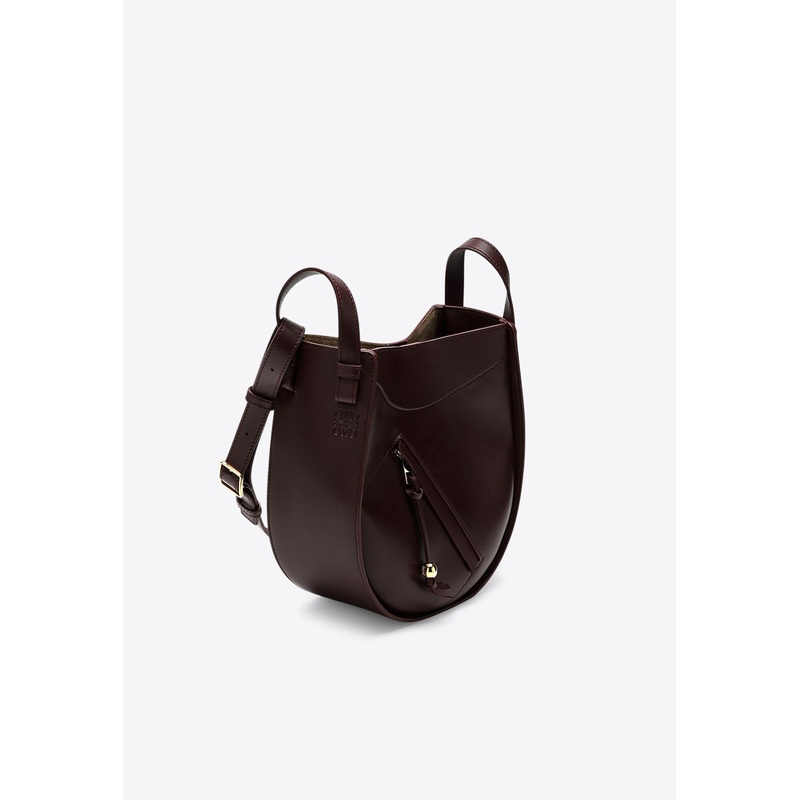 Small Hammock Leather Crossbody Bag