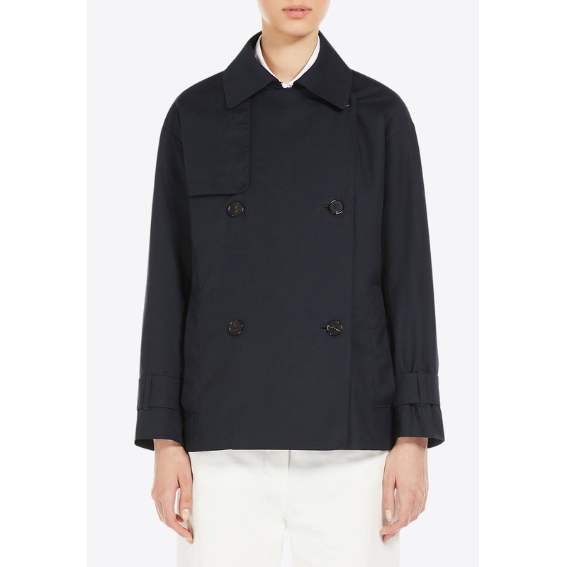 Zeno Double-Breasted Short Coat
