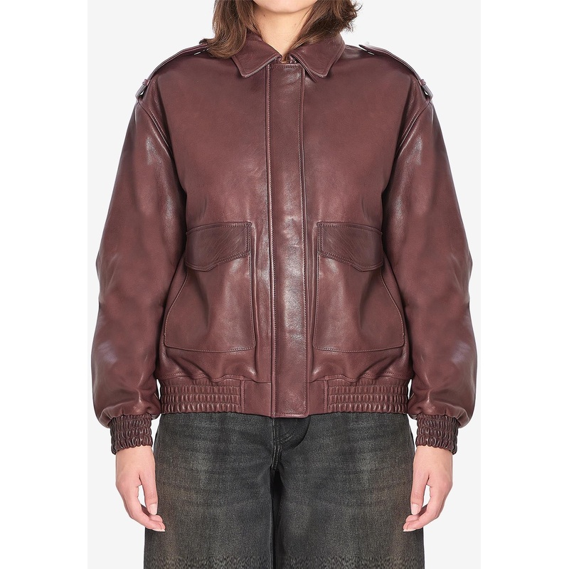 Astra Nappa Leather Jacket