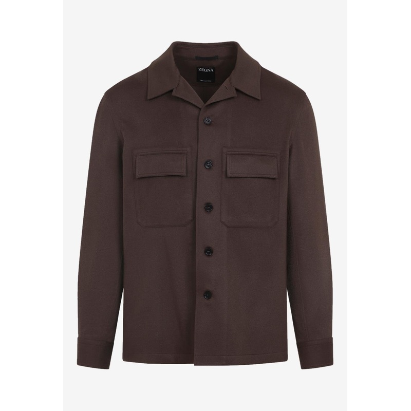 Cashmere Silk Overshirt