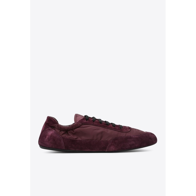 Collapse Suede and Re-Nylon Sneakers