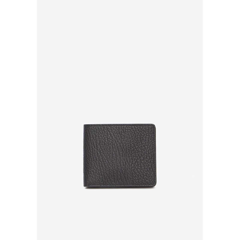 Four Stitches Bi-Fold Leather Wallet