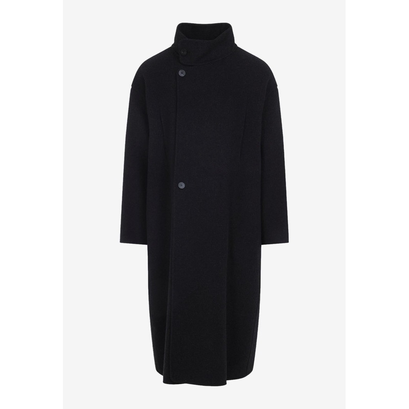 Highneck Wool Coat