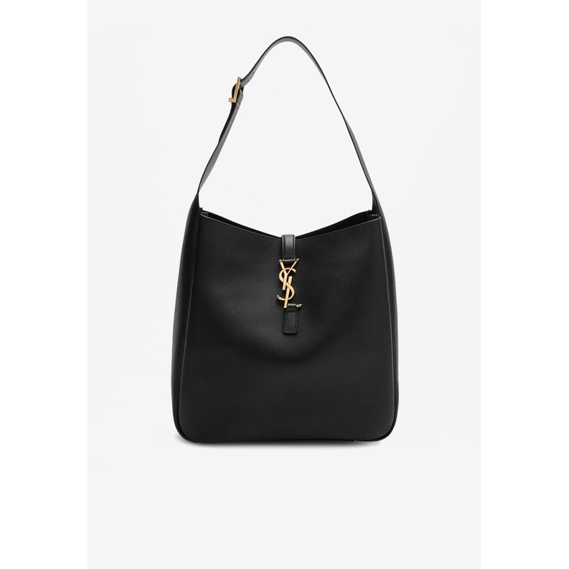 Large Le 5  7 Leather Shoulder Bag