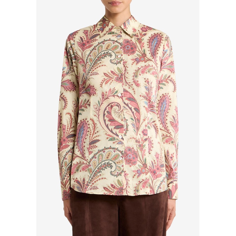 Printed Poplin Shirt