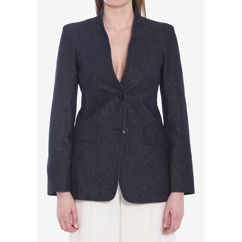 Single-Breasted Slim Blazer