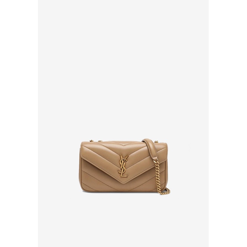 Small Loulou Quilted Leather Crossbody Bag