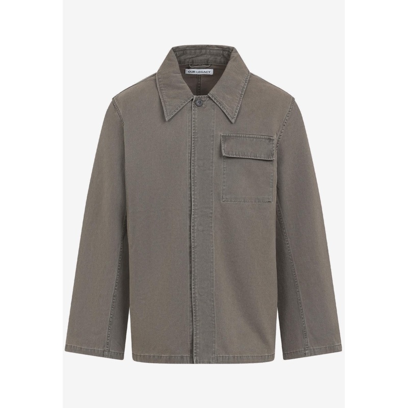 Washed-Out Overshirt