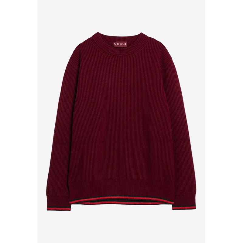 Wool and Cashmere Knitted Sweater