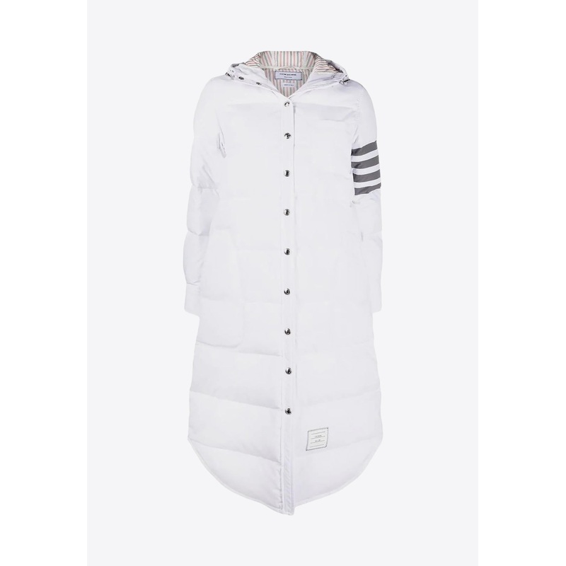 4-bar Stripes Padded Parka