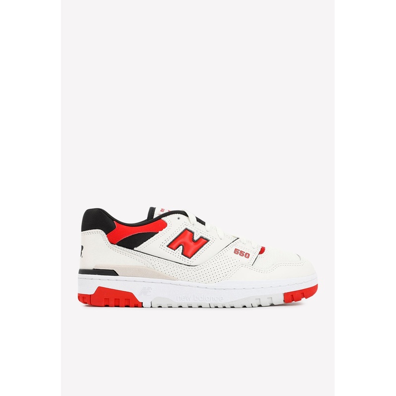 550 Premium Low-Top Leather Sneakers