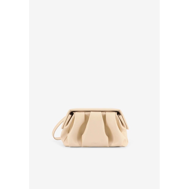 Afrodite Faux Leather Clutch Bag