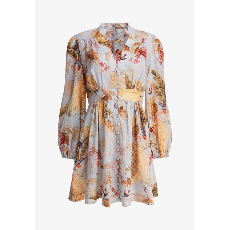 Ascension Floral Print Mini Dress