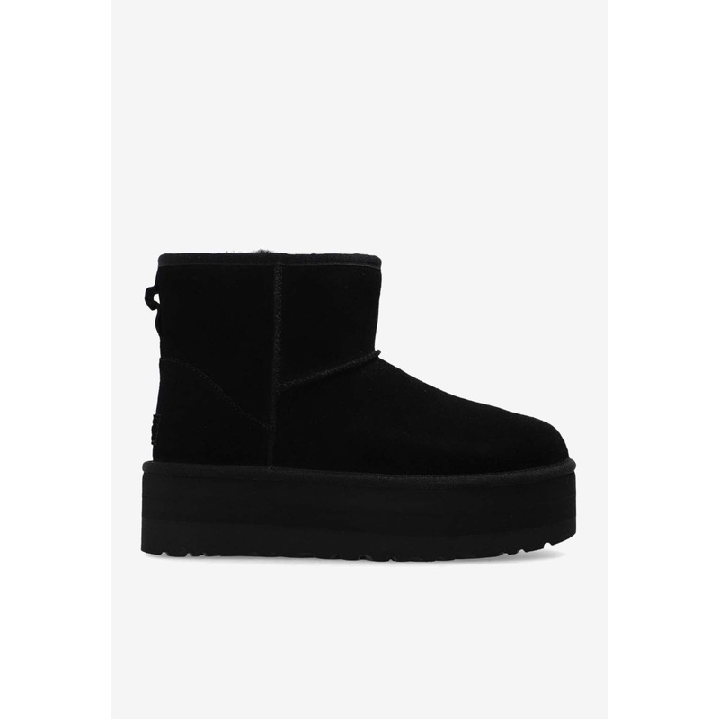 Classic Mini Suede Platform Boots