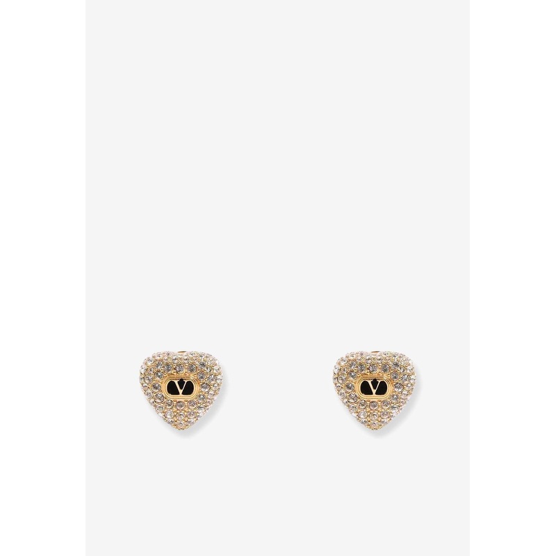 Coeur Royal Crystal-Embellished Stud Earrings