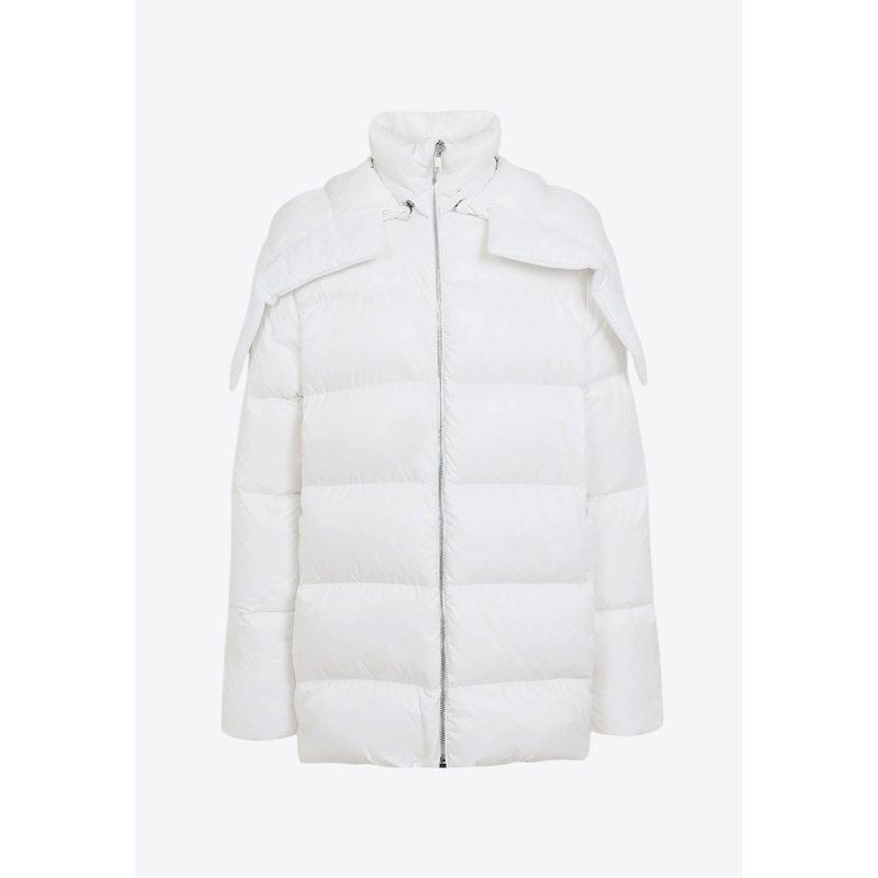 Hooded Cyclopic Puffer Jacket