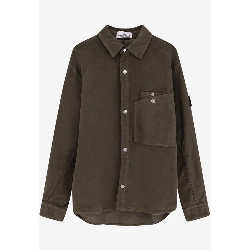 Logo Patch Long-Sleeved Shirt